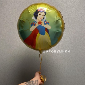 Фольгированный круг Принцессы