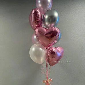 Розовый металлик