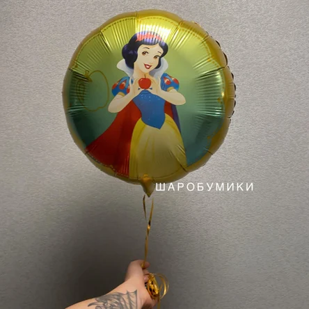 Фольгированный круг Принцессы