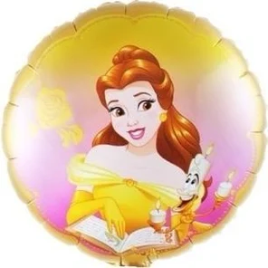 Фольгированный круг Принцессы