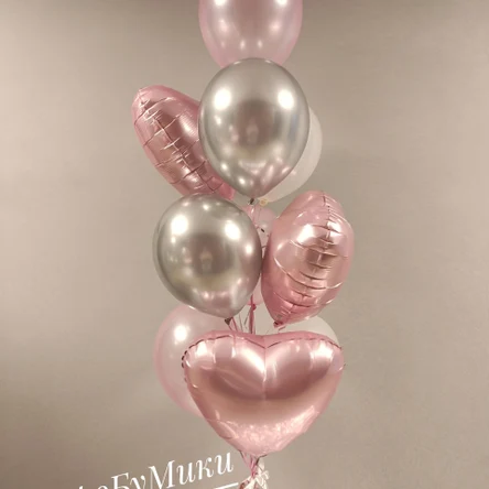 Розовый металлик