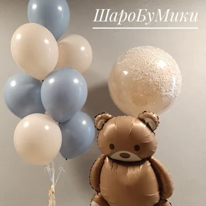 Набор на выписку с мишкой