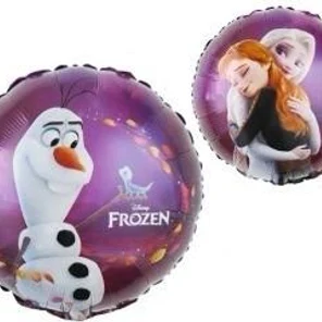 Фольгированный круг Холодное Сердце