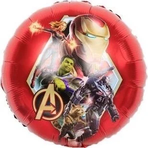 Фольгированный круг Супер герои