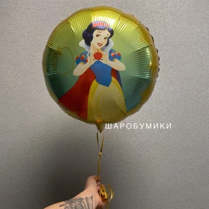 Фольгированный круг Принцессы