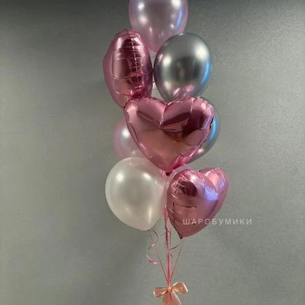 Розовый металлик